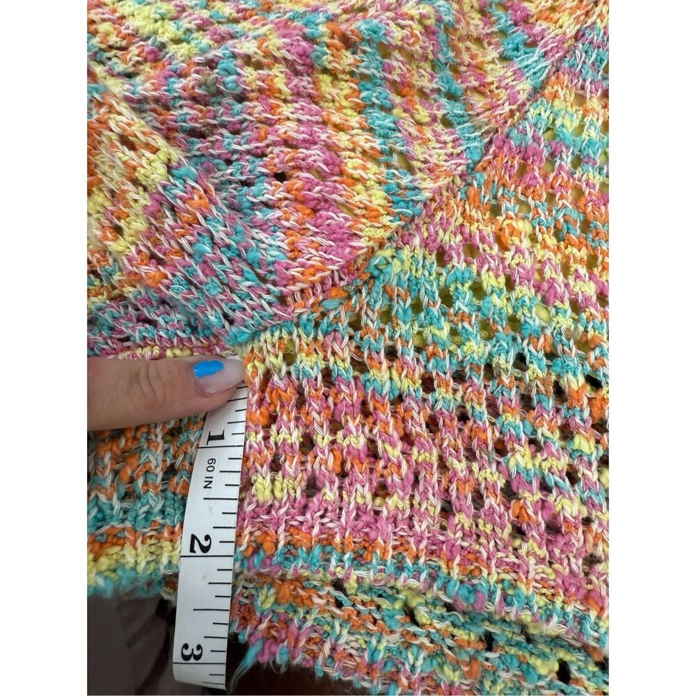 SOMETHING NAVY - Revolve - Multicolored Sweater Shorts in Rainbow - Picture 7 of 10